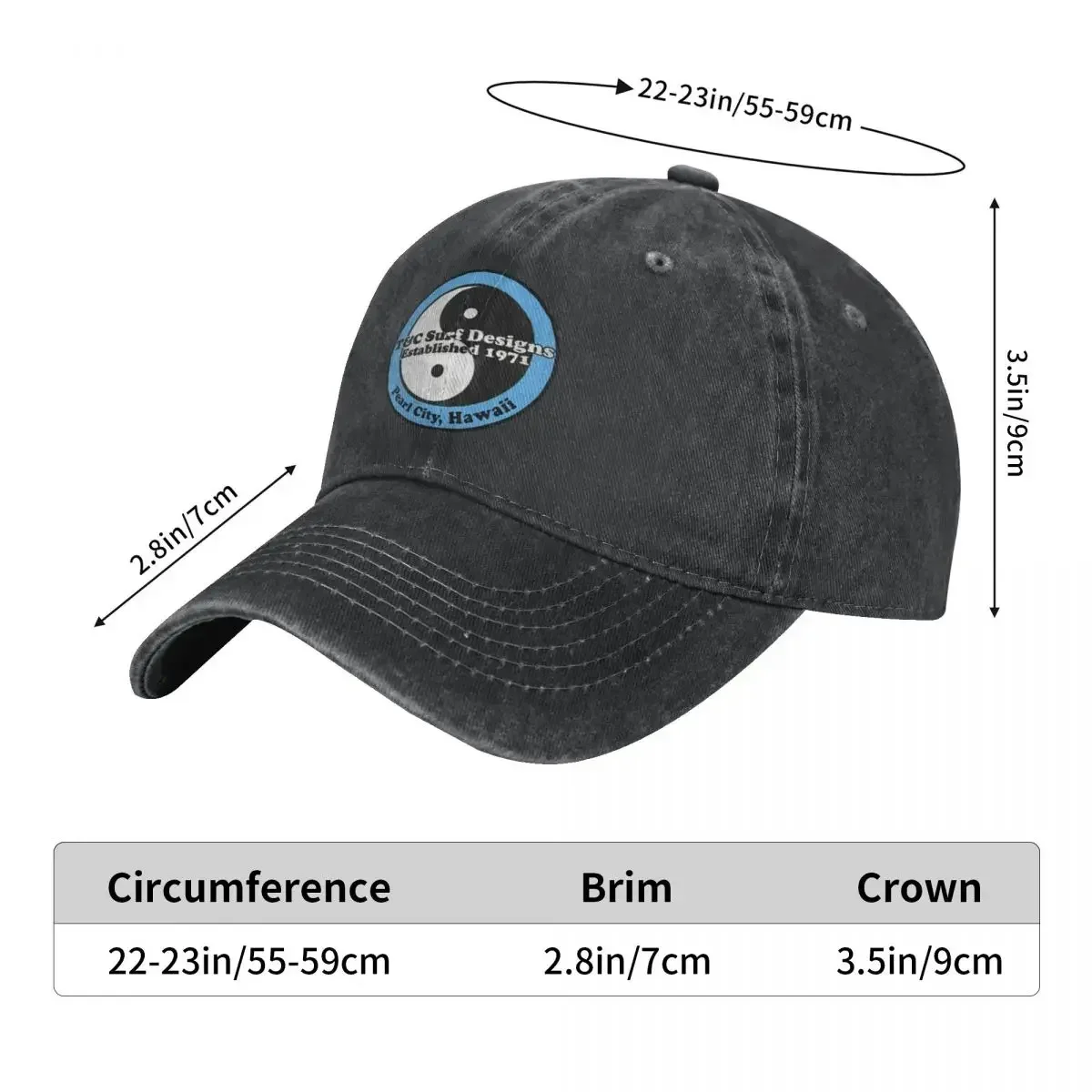 Town And Country Surf Designs Hawaii Hic Baseball Caps Sunshade Outdoor Cap Quantity:1 image 6