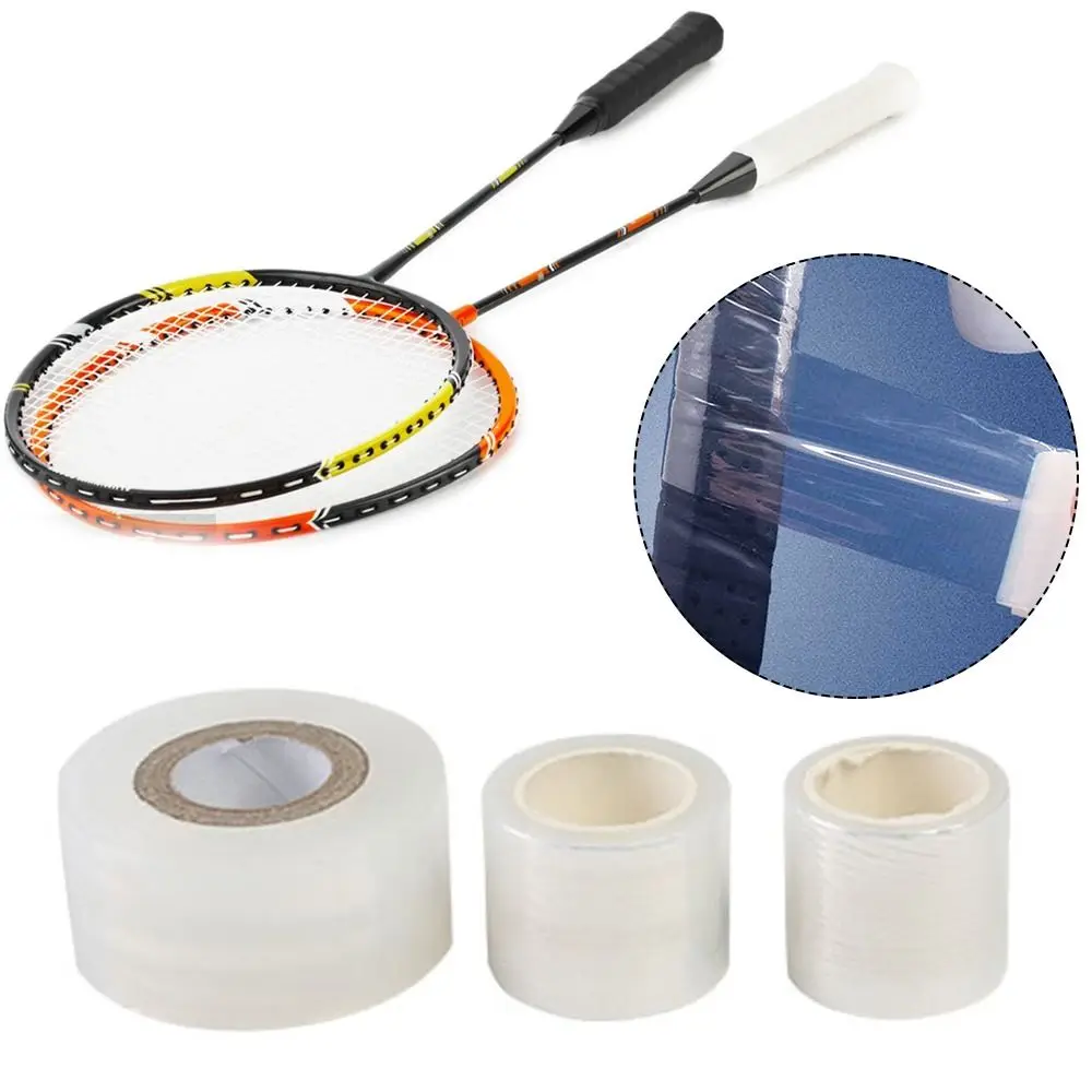 

Transparent Badminton Racket Overgrip Accessories Backing Cushion Towel Sweatband Priming Film Handle Wrap Waterproof