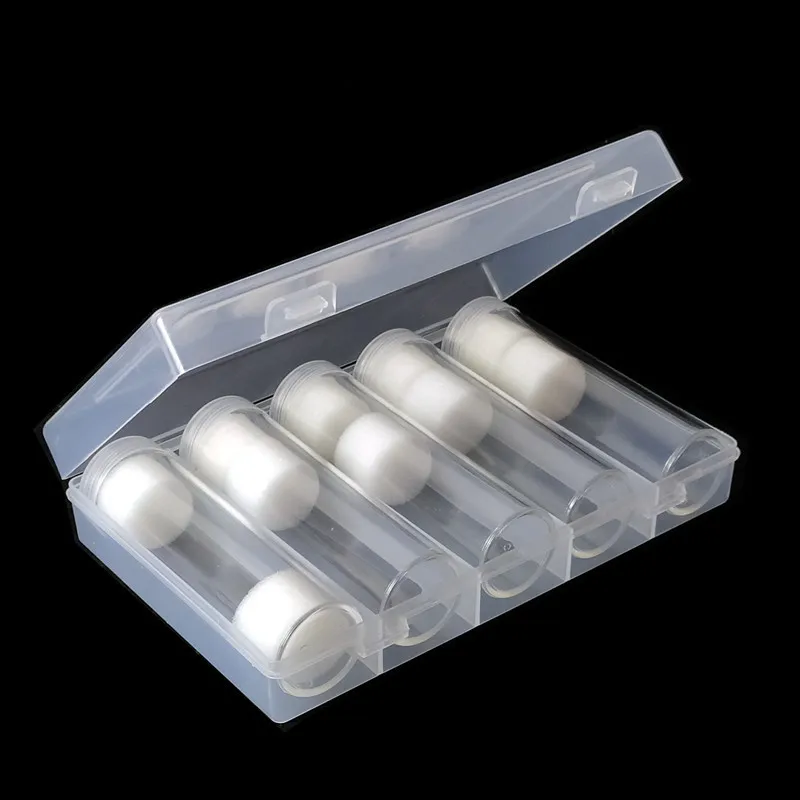 

Round Clear Plastic Coin Storage Tube Holders with Screw on Lid，With Transparent Rectangular Box