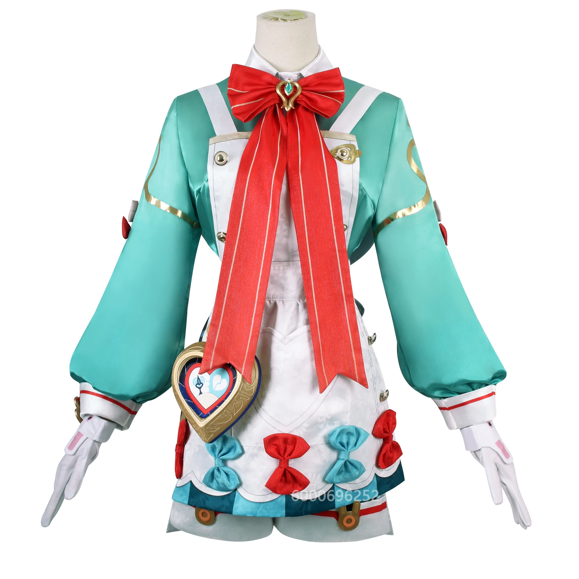 Genshin Impact Sigewinne Cosplay Costume Adult Carnival Uniform Anime Halloween Party Masquerade Women Game Wig Hot Sale Fashion - Image 5