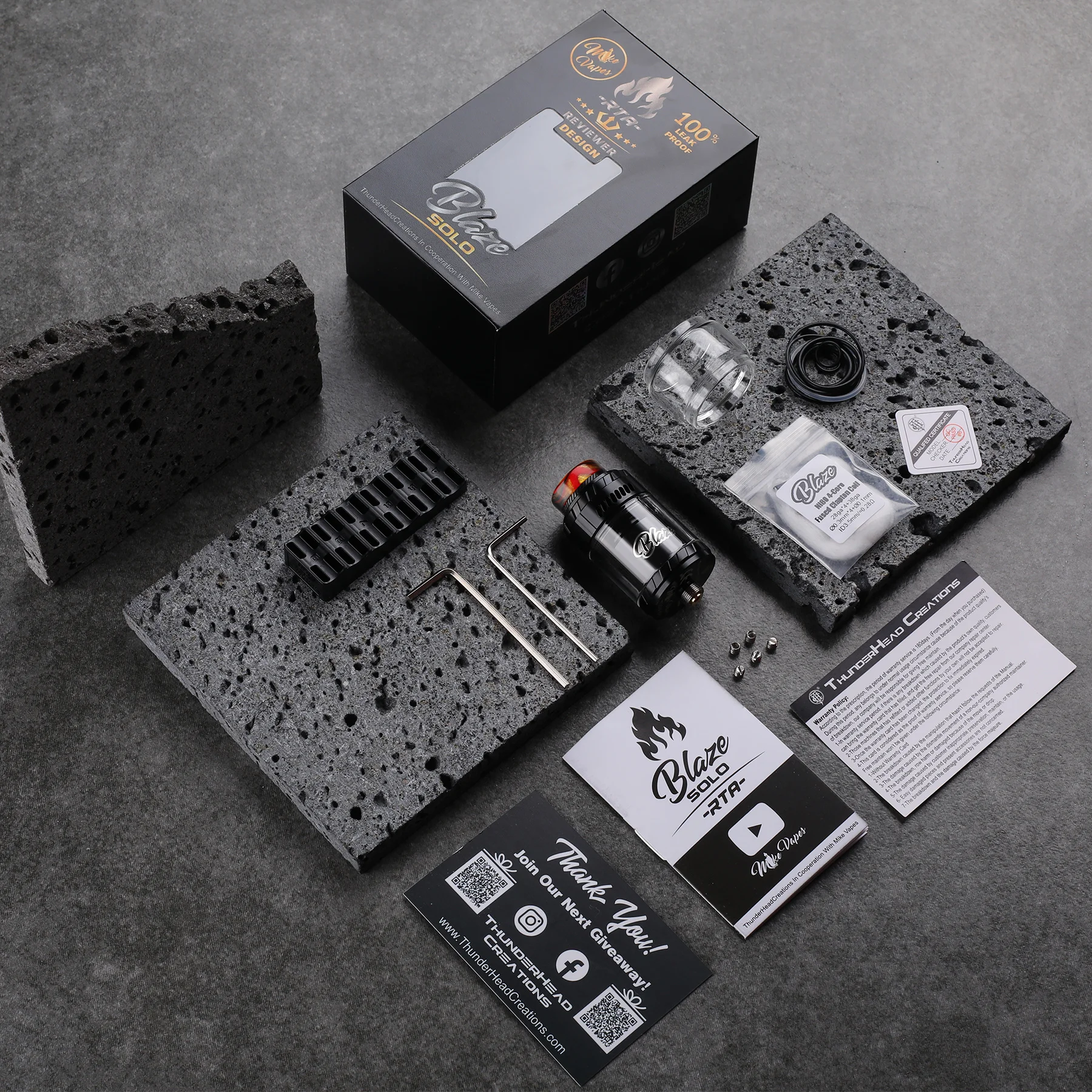 الأصلي الرعد إبداعات الحريق سولو هيئة الطرق والمواصلات خزان 25 مللي متر واط بناء سطح السفينة 3.5 مللي 5.5 مللي فارغة سعة السجائر الإلكترونية البخاخة