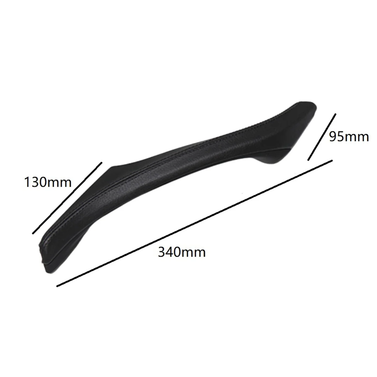

Car Right Interior Passenger Door Leather Handle Assembly for BMW 5 Series F10 F11 F18 10-17 520I 523I 525I 528I 535I B