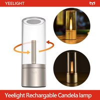 Yeelight Rechargable Candela lamp Led Night Light Atmosphere Light Stepless Dimming Nightstand Lamp for Bedroom
