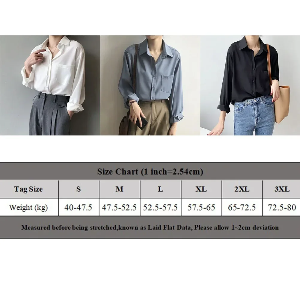 Women Spring Autumn Long Sleeve Elegant Shirts Vintage Korean Style Loose Blouse