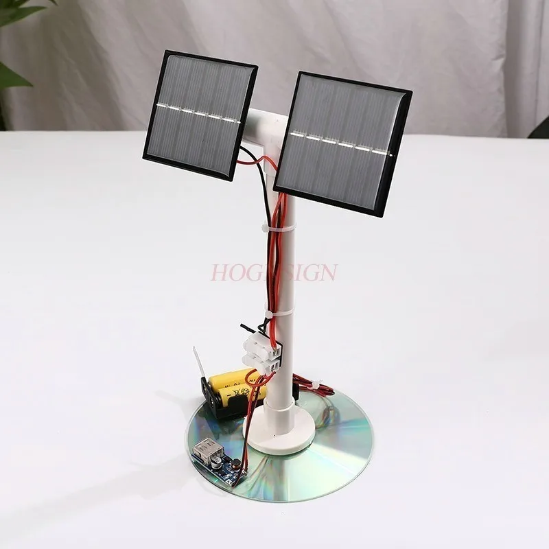 1set Solar charging model, student scientific physics experiment, manual homework, material package, teaching aids