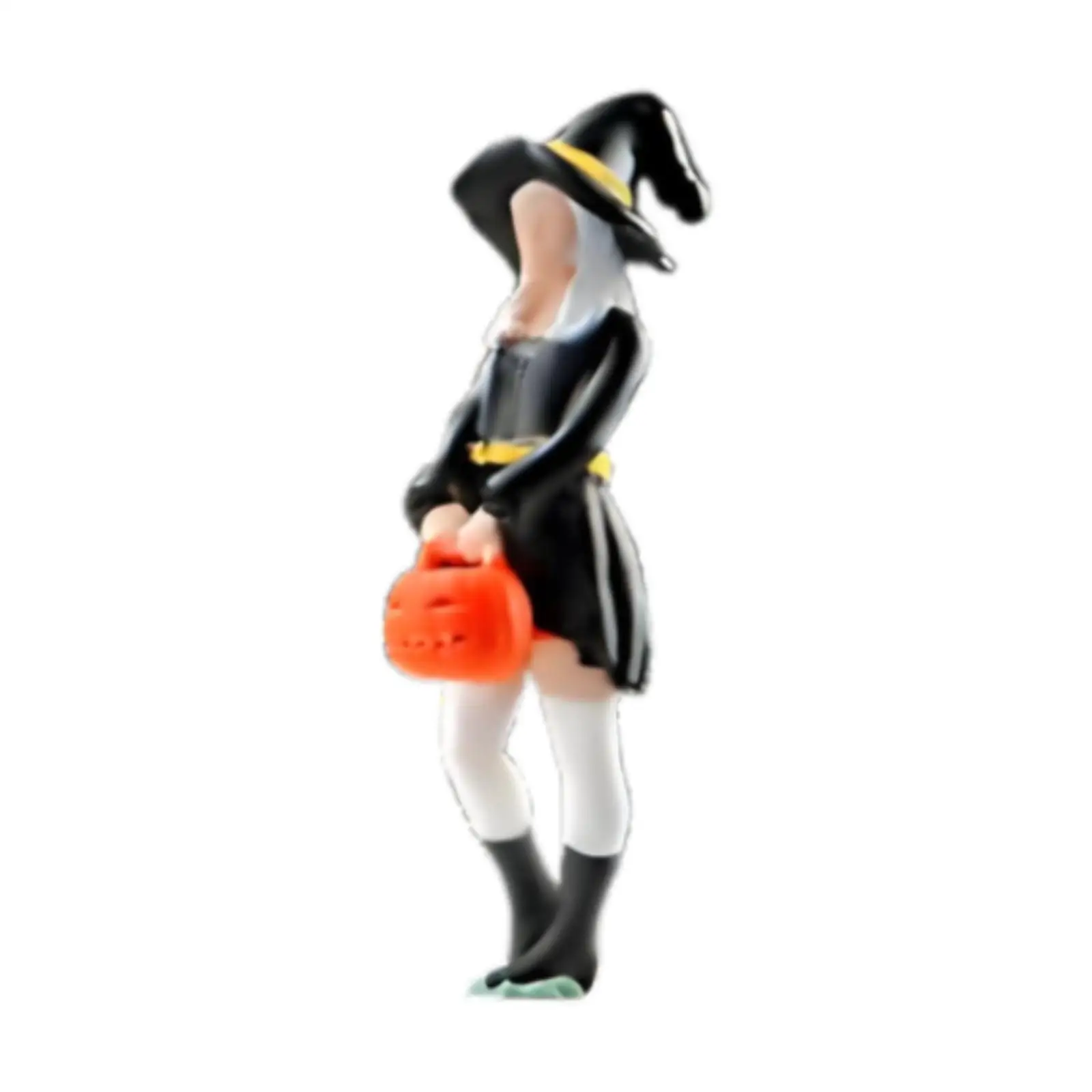 

1/64 масштаб Хэллоуин фигурка DIY ремесла для фотографии реквизит кукольный домик Декор девушка