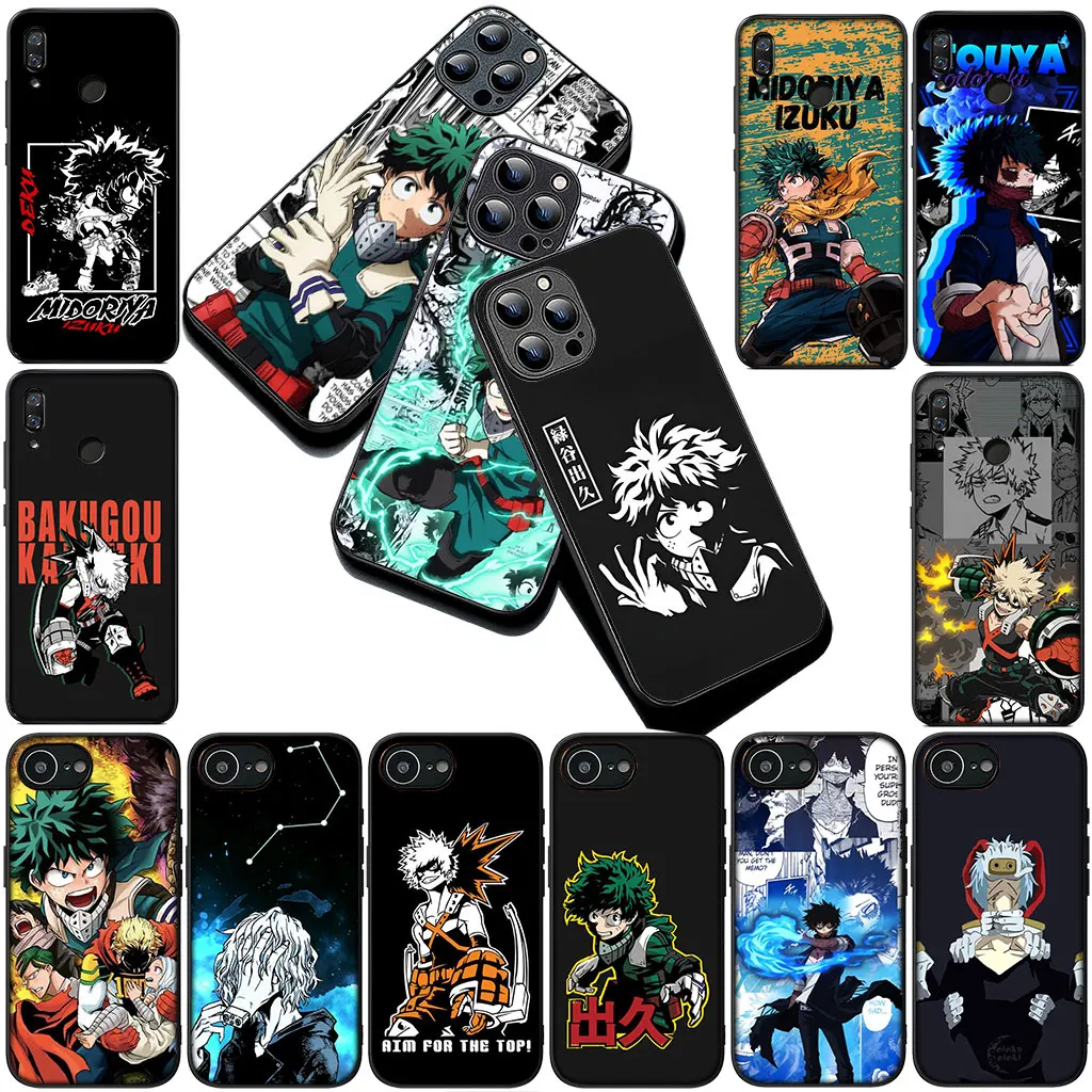 Чехол My Hero Academia Bakugou Katsuki Dabi для Samsung Galaxy S10 S8 S9 Plus A33 A34 A31 M15 A71 A72 Note 20 9 8 S10E