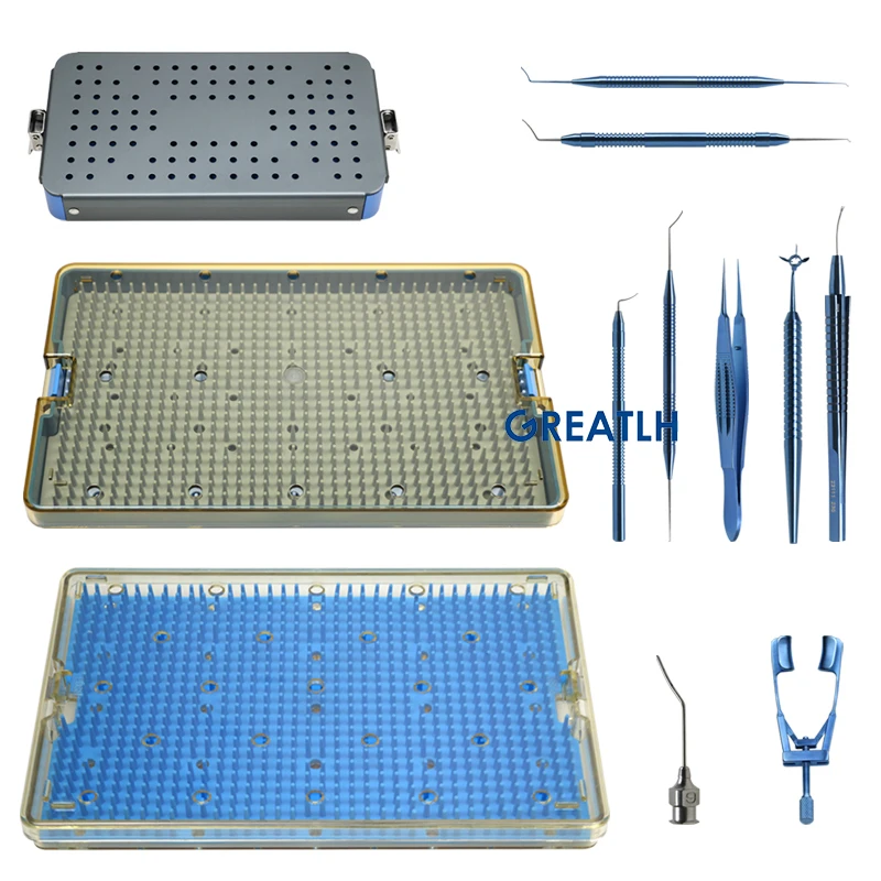 SMILE Full Femtosecond Ophthalmic Instrument Eye Speculum Femto Lens Forceps Corneal Epithelial Flap Lifter