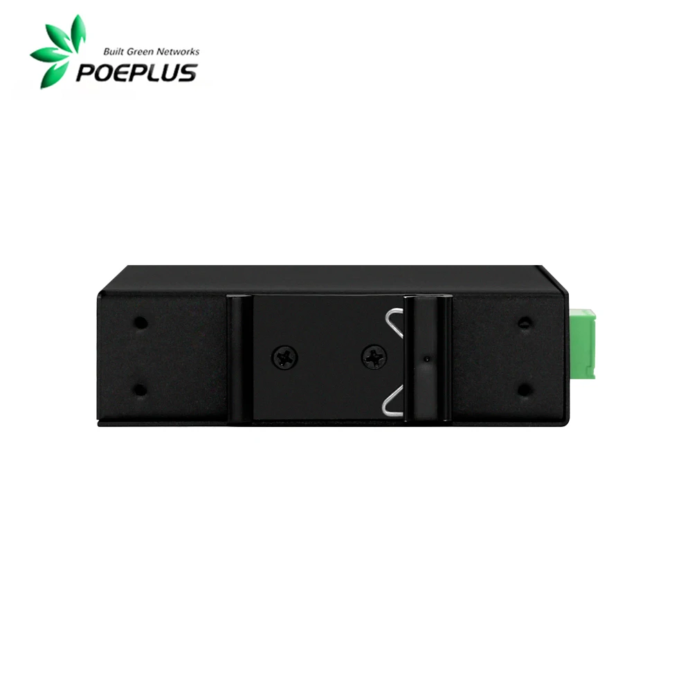 2.5G حاقن POE الصناعي | 30/90/120 واط اختياري | 12-48Vdc في | الإسكان سبيكة | حماية من زيادة التيار IP40 6KV | تركيب السكة DIN