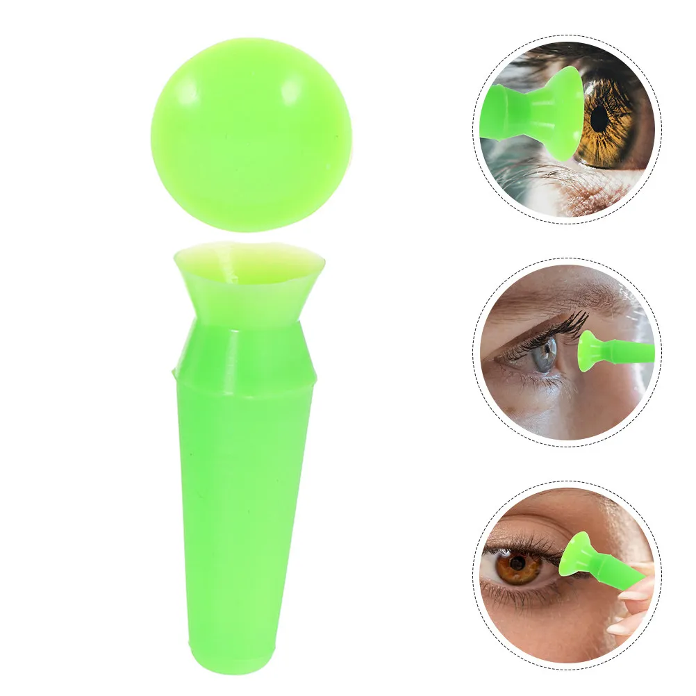 

1Set Elastic Silicone Eyeball Protector Suction Cup Ultra-Soft Thin Design Eye Care Protective Cover for Safe Eyeball Handling