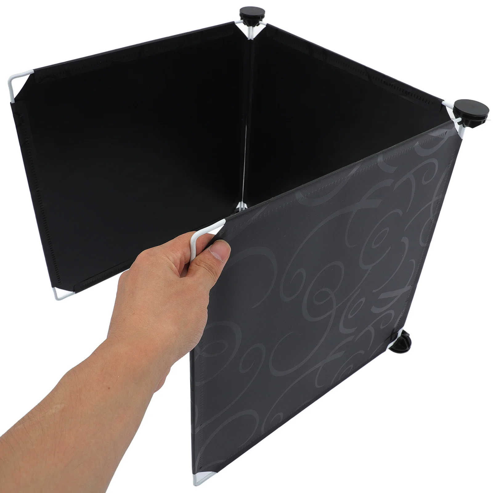 

3pcs Cat Litter Box Enclosure Strong Wear Resistant Plastic Splash Guard For Pet Toilet Protection Litter Pan Supplies