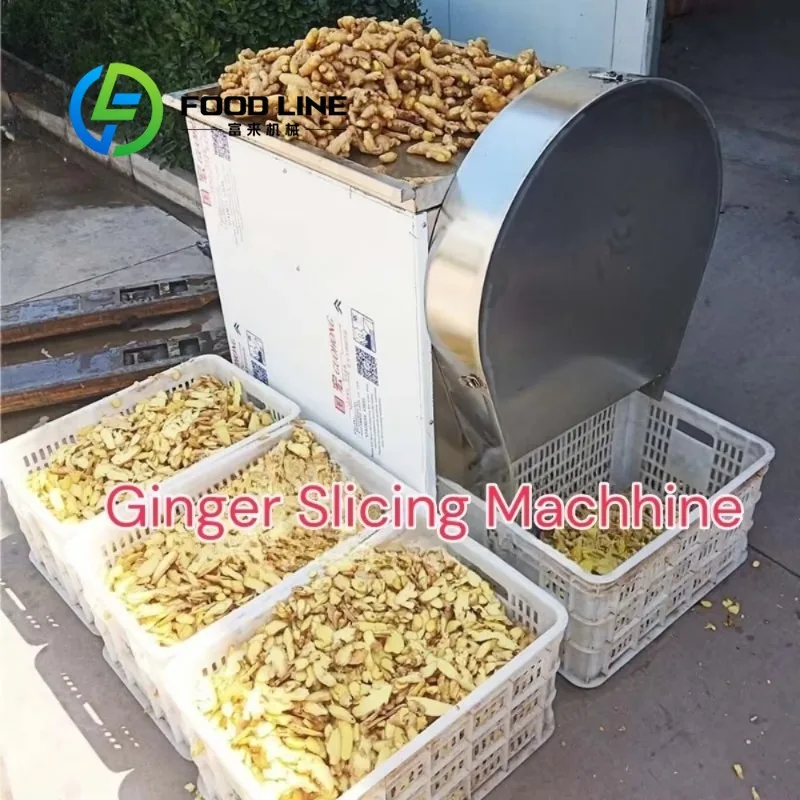 Automatic Processing Line Ginger Drying and Grinding Plant Ginger Peeling and Washing Machine