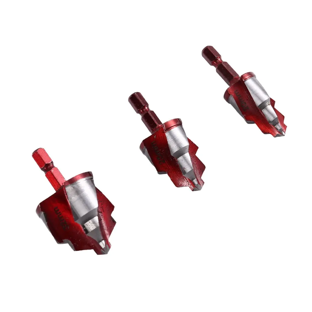 

3 шт. PPR подъемное ступенчатое сверло с шестигранным хвостовиком, инструмент для подключения водопроводных труб 20/25/32 мм, ступенчатое сверло, инструменты для сверления