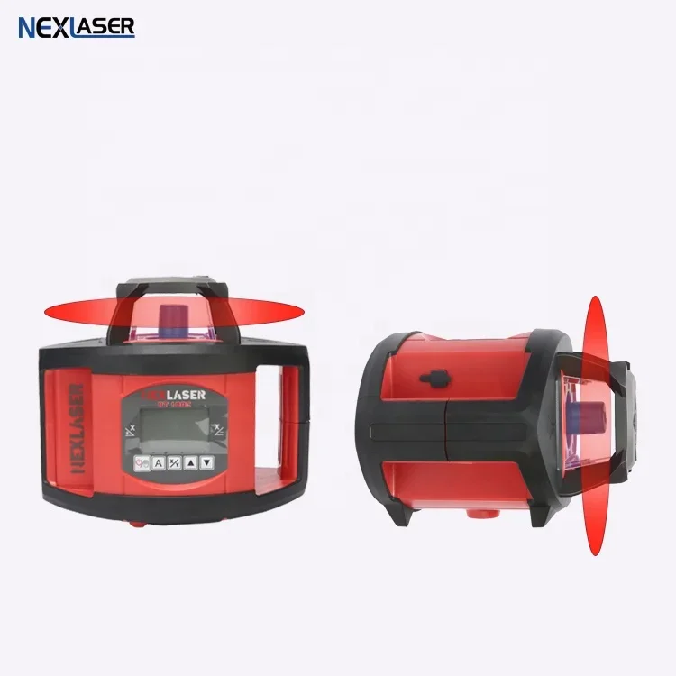 RT-100C New Construction 360 Degree Red Self-leveling 500m Rotary Laser