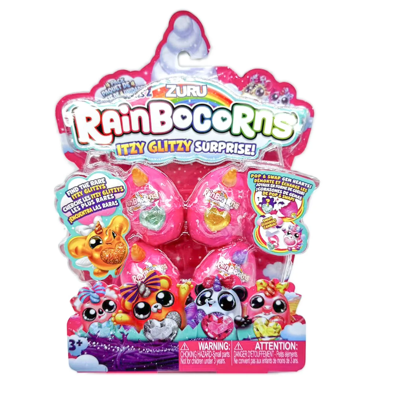 

Радужные единороги ITZY GLITZY яйца-сюрпризы, загадочная кукла, коллекционные редкие мини-фигурки, милые домашние животные, слепая коробка, детские рождественские подарки