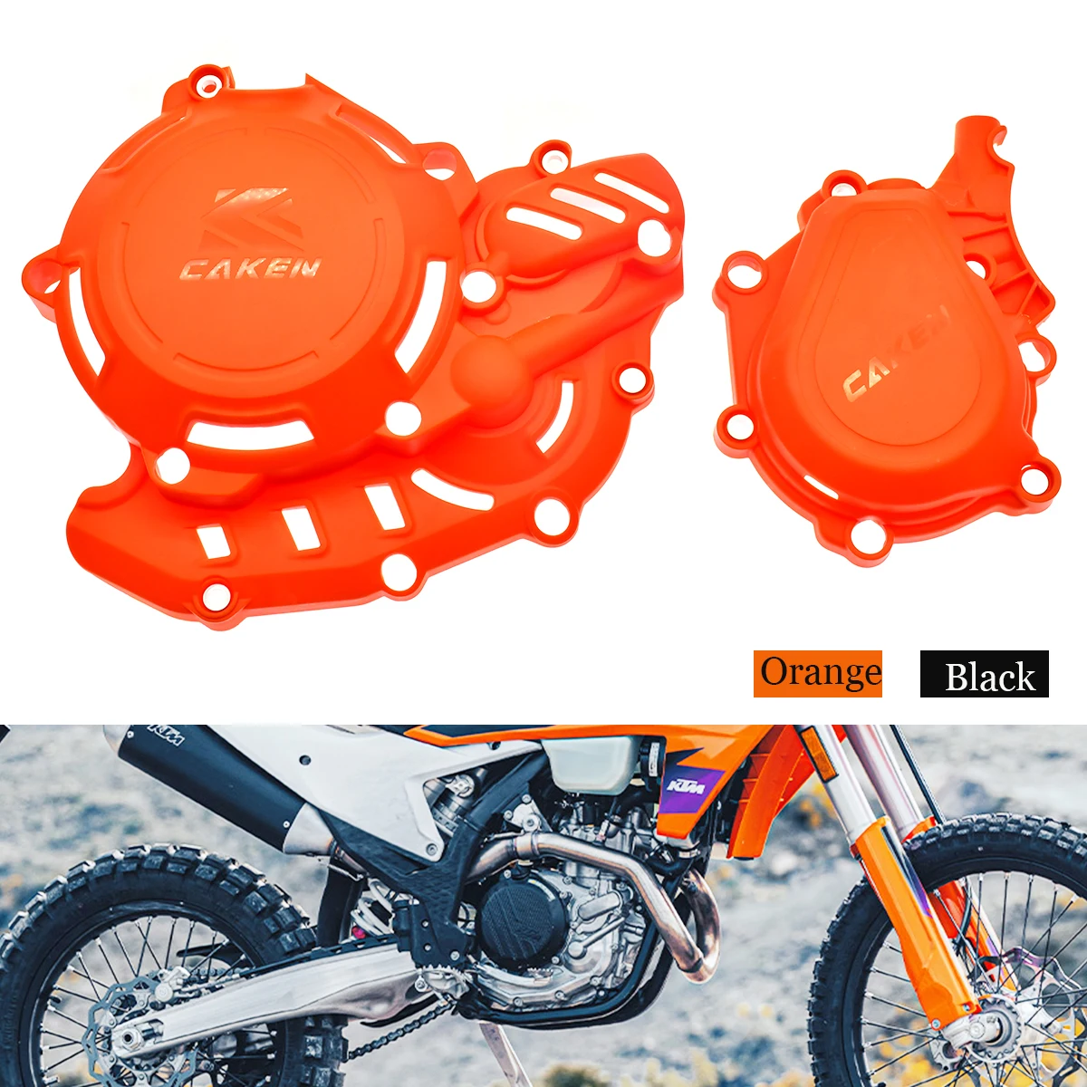 

Motorcycle Clutch Cover Ignition Protector Guard For KTM EXC-F SX-F XC-F XCF-W XW-F 450 500 2024 For GAS GAS EC EX For HUSQVARNA