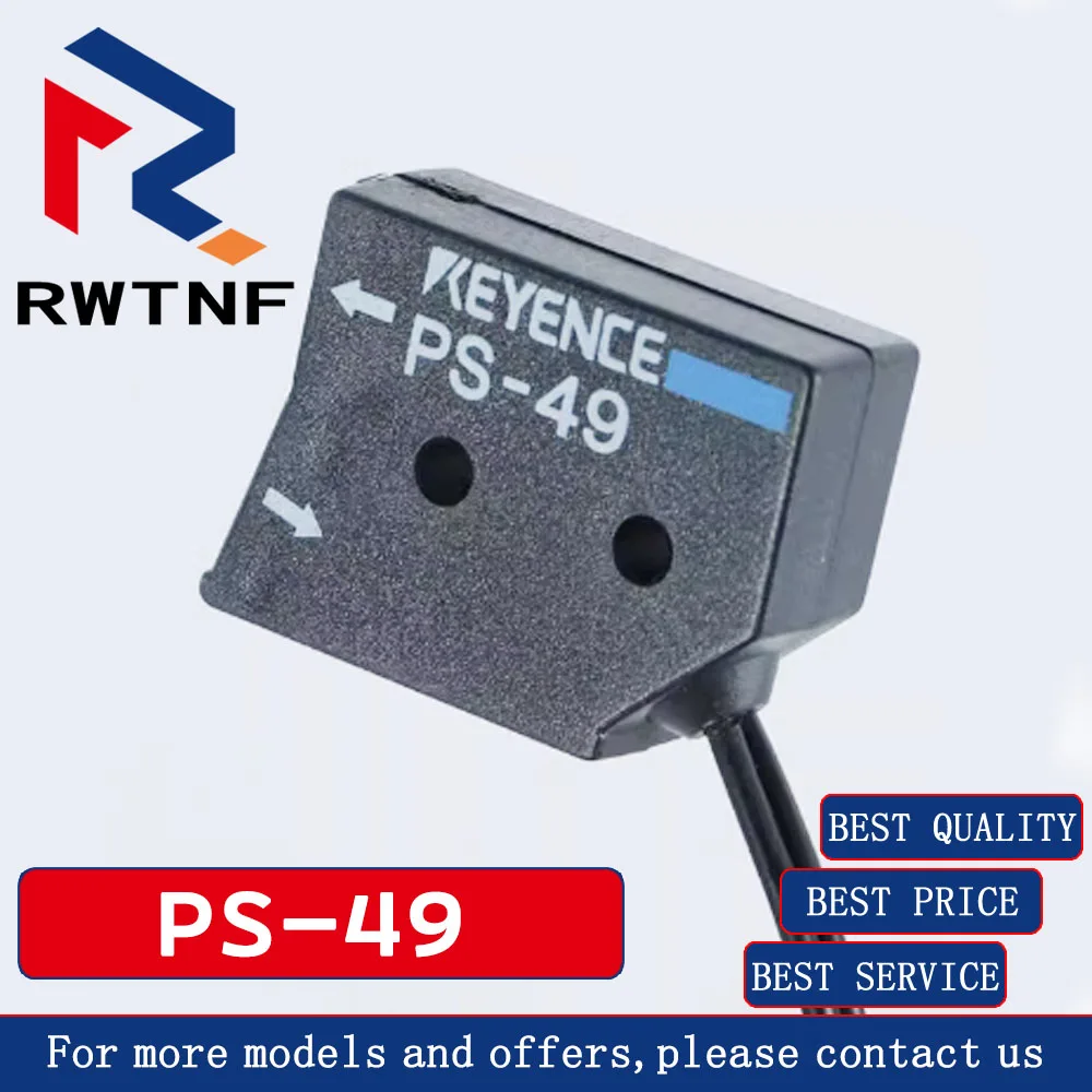 Nuevo sensor de interruptor fotoeléctrico de punto PS-49 KEYENCE genuino, stock de almacén 100% original