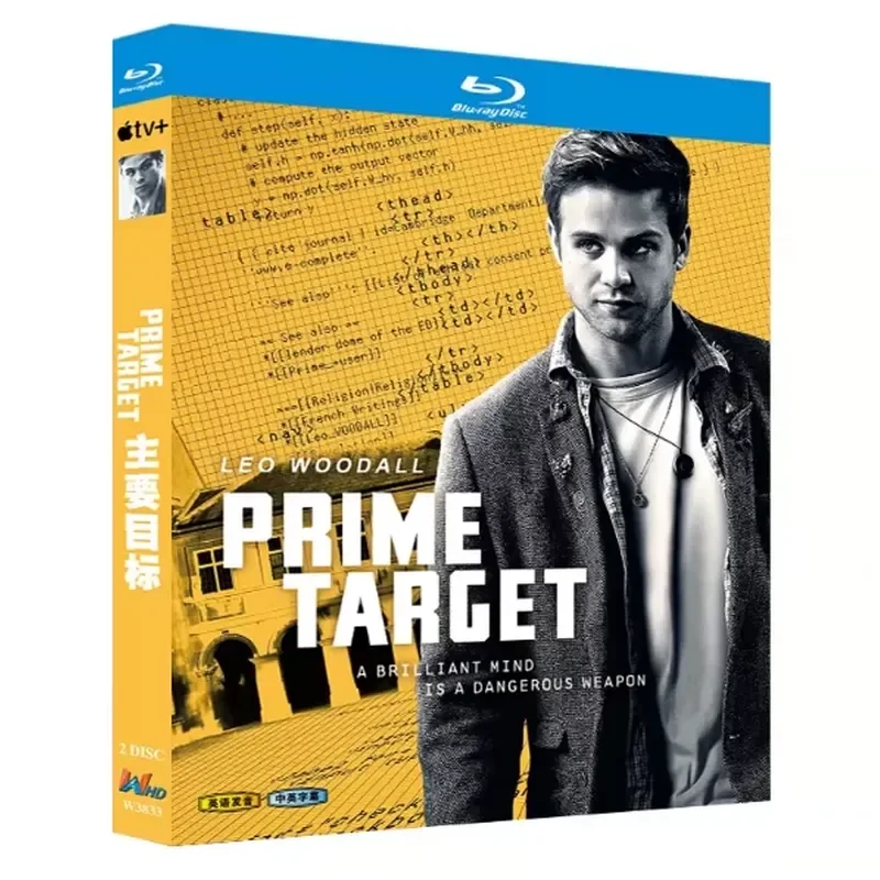 Blu-ray BD Disc High Definition British Drama Prime Target 2025 Edition with 2 Discs Set
