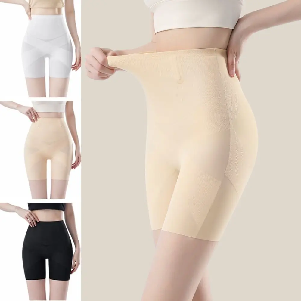 

Корректирующее белье с высокой талией, тонкое нижнее белье, трусы с контролем живота, корректирующее белье для стягивания живота, послеродовые трусы для женщин