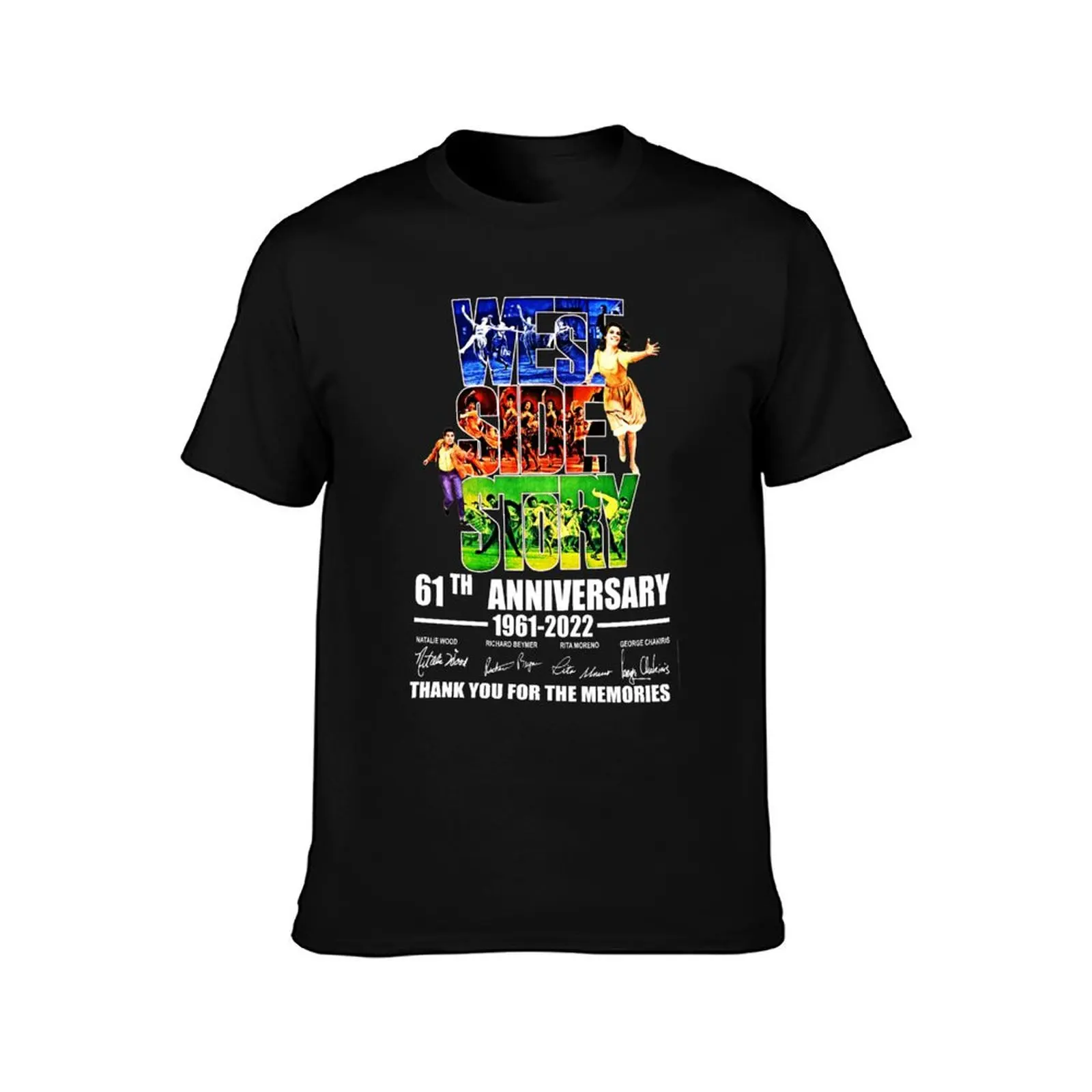 West Side Story 60th Anniversary 1961 2021 T-Shirt Minimalist Plain Crew Neck T-Shirt