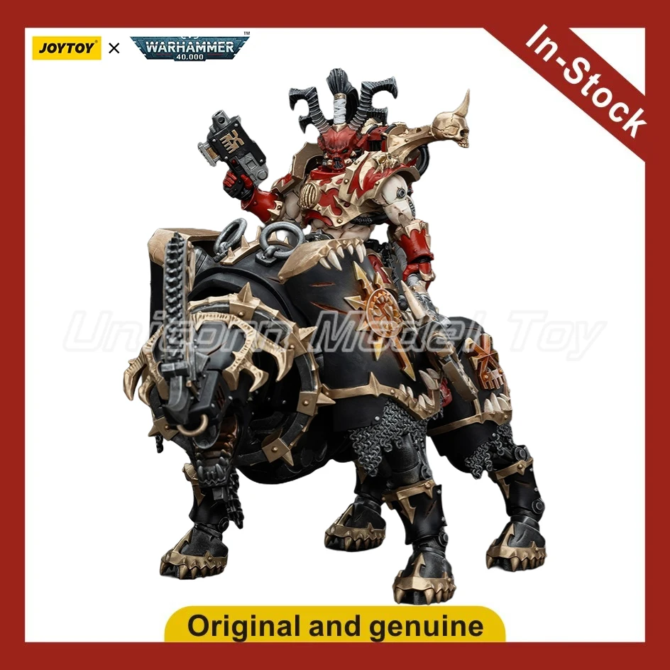 

【UA】JOYTOY Warhammer 40K Scale 1/18 Action Figures World Eaters Lord Invocatus Model Toys Gifts