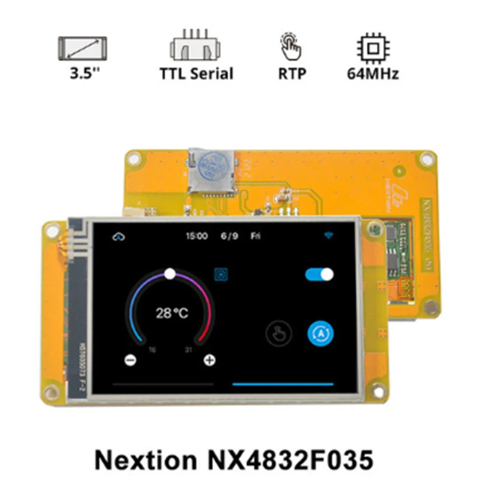 Nextion 2.4 بوصة 2.8 بوصة 3.5 بوصة سلسلة اكتشاف HMI وحدة عرض تعمل باللمس مقاوم محاكي مجاني مشغل دعم التصحيح #2