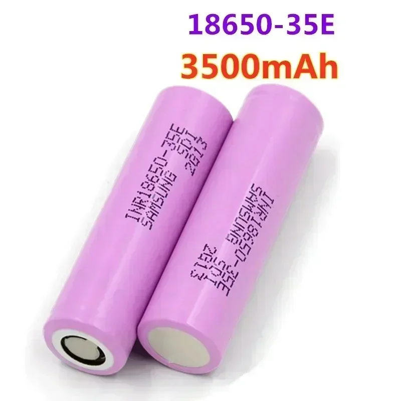 2024 New Origineel Voor Samsung 18650 3500Mah 20A Ontlading INR18650 35E 1-100PCS 3.7V Li-Ion Oplaadbare Battery