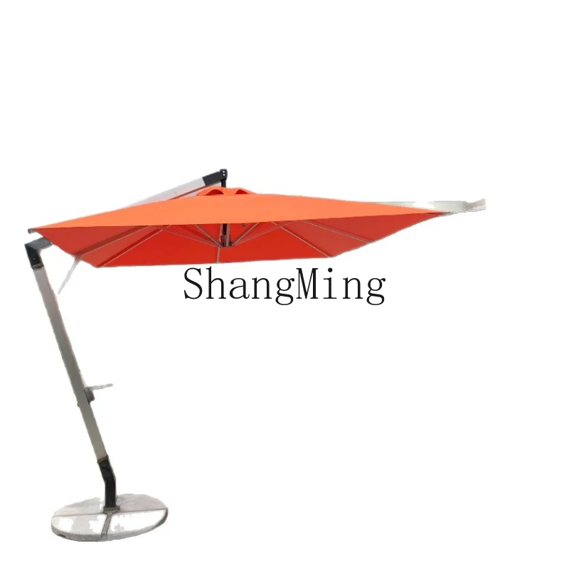 

ZYY outdoor sunshade courtyard beach umbrella all-aluminum 7-character umbrella hotel villa garden balcony parasol