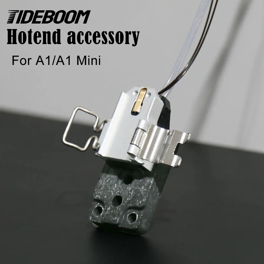 

Tideboom Hotend Mount For Bambu Lab A1 Mini A1 Hotend Assembly A1 Nozzle Mounting for Lab A1 Parts 3d Printer Accessories