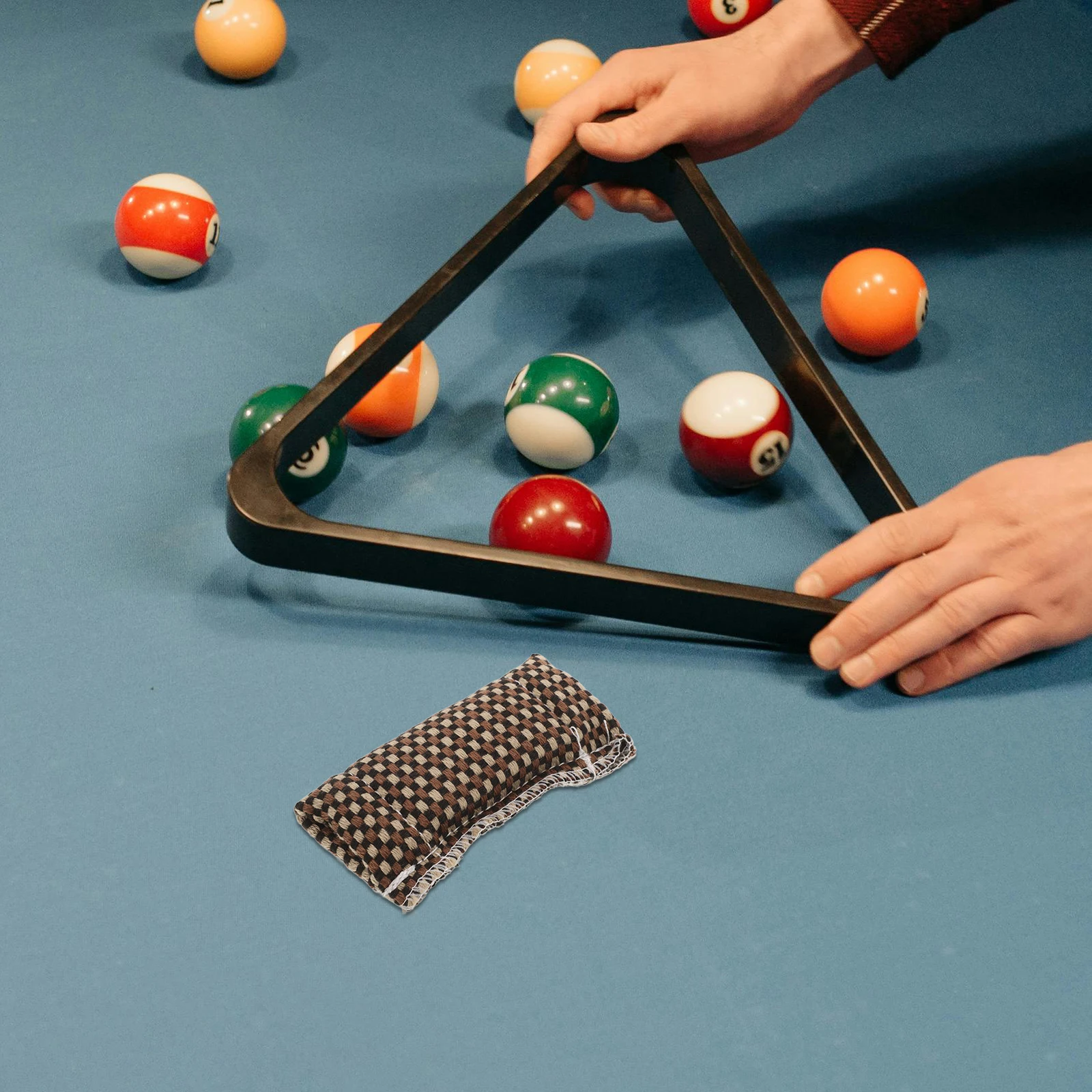 

Pool Cue Cleaning Cloth Billiards Shaft Cleaner Pole High Scouring Pad Daily Use for Snooker