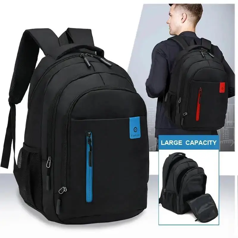 Large Capacity Backpack Oxford Leisure Travel Backpack School Bag Fashion Waterproof Business Laptop Backpack