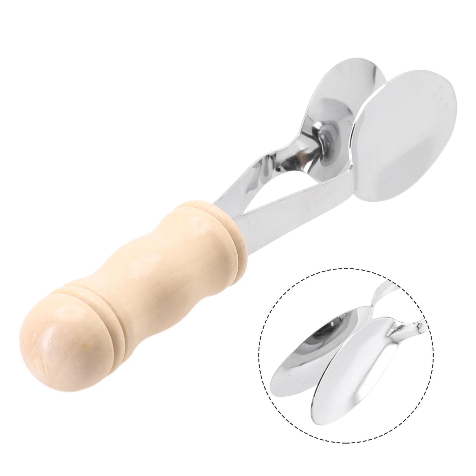 Irische Musiklöffel mit Holzgriff, entwickelt für Sammlung und Musikunterricht in Volkmusik, Percussion-Instrumente