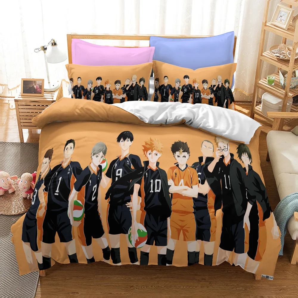 Bedding Set Single Twin Full Queen King Size Volleyball boy Bed Set Aldult Kid Bedroom Duvetcover Sets 3D Print 011