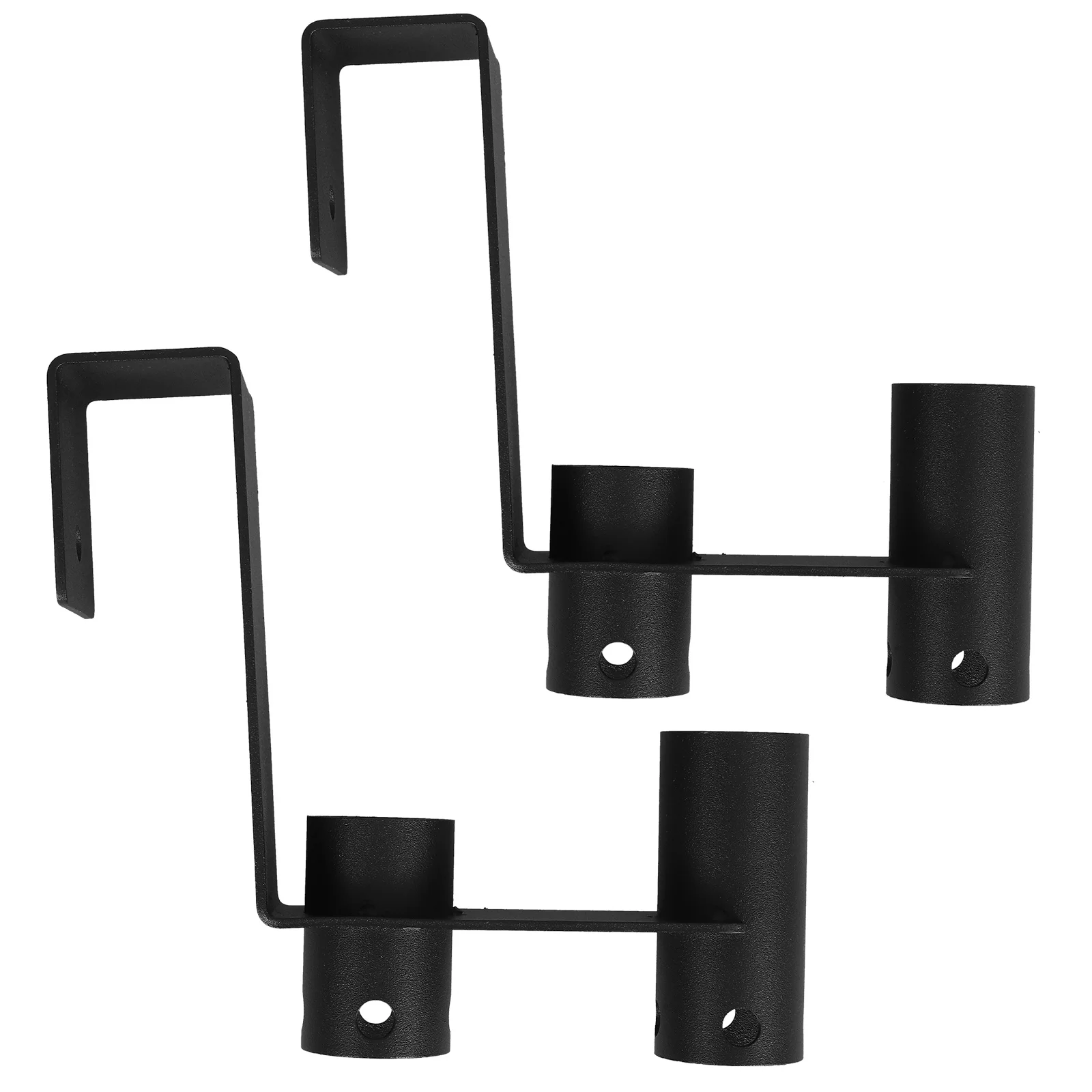 

2Pcs Pool Tool Hanger Heavy Duty Fence Hooks for Pool Cleaning Equipment Telescopic Poles Skimmers Leaf Rakes Nets Vacuum Hose