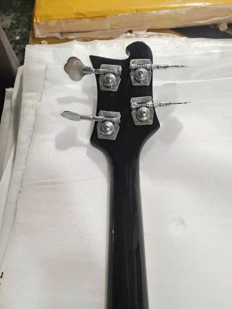 electric bass guitar,Semi hollow body, Rosewood Fingerboard，4005 4 Strings, black color，high quality，free shipping