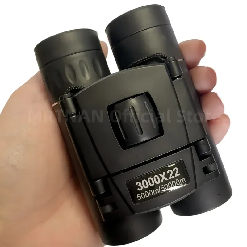 New Style 3000x22 Binoculars Outdoor High Magnification High Definition Low Light Binoculars High Quality Mini Telescope