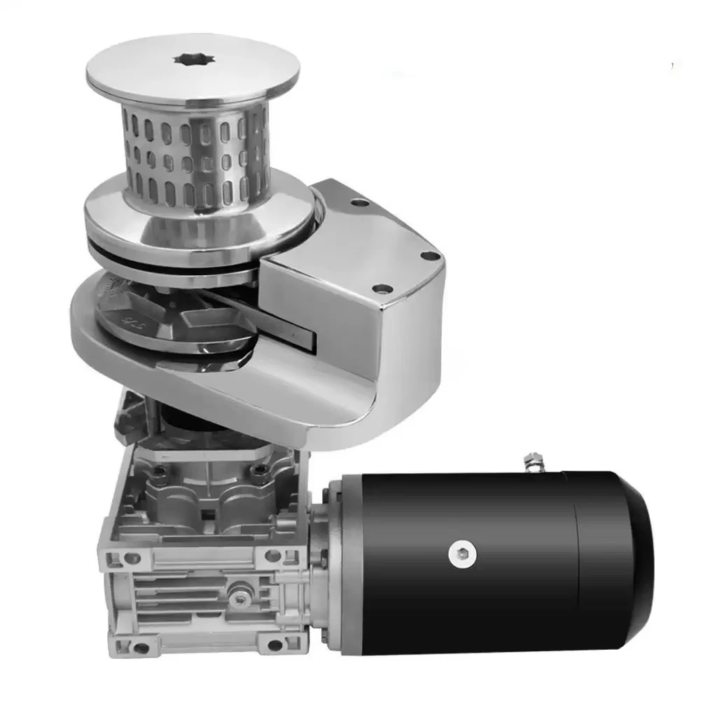 High Quality Stainless Steel Anchor Hand Winch Manual Windlass with Rope Capstan Marine Supplies
