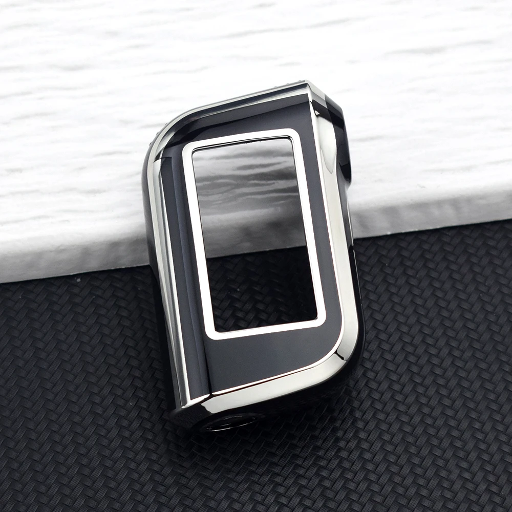 Soft TPU Remote Key Case For Alarm LCD Remote Controller Cover for Starline A93 A63 Russian Version Two Way Keychain Accessories