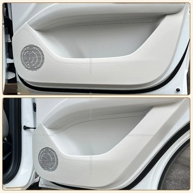 PU-Leder Autotür Anti-Kick-Pad Vorder- und Hintertür-Schutzpolster Auto-Innenausstattung Zubehör für Geely EX2/Proton eMAS 5 2025 2026 – Detail 5