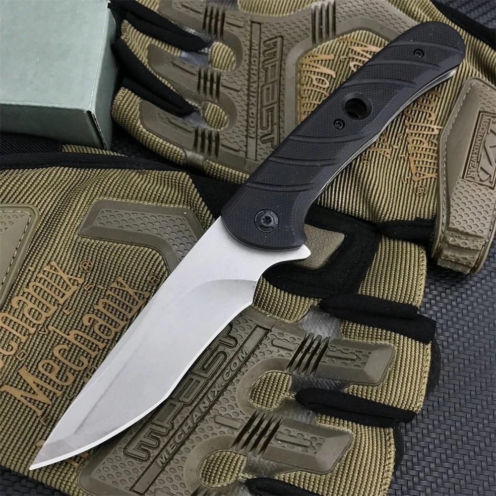 

Folding Pocket Knife G10 Handle EDC Outdoor Jungle Hunting Knife Camping Multi-Function Holiday Gifts Essential Equipment Tool