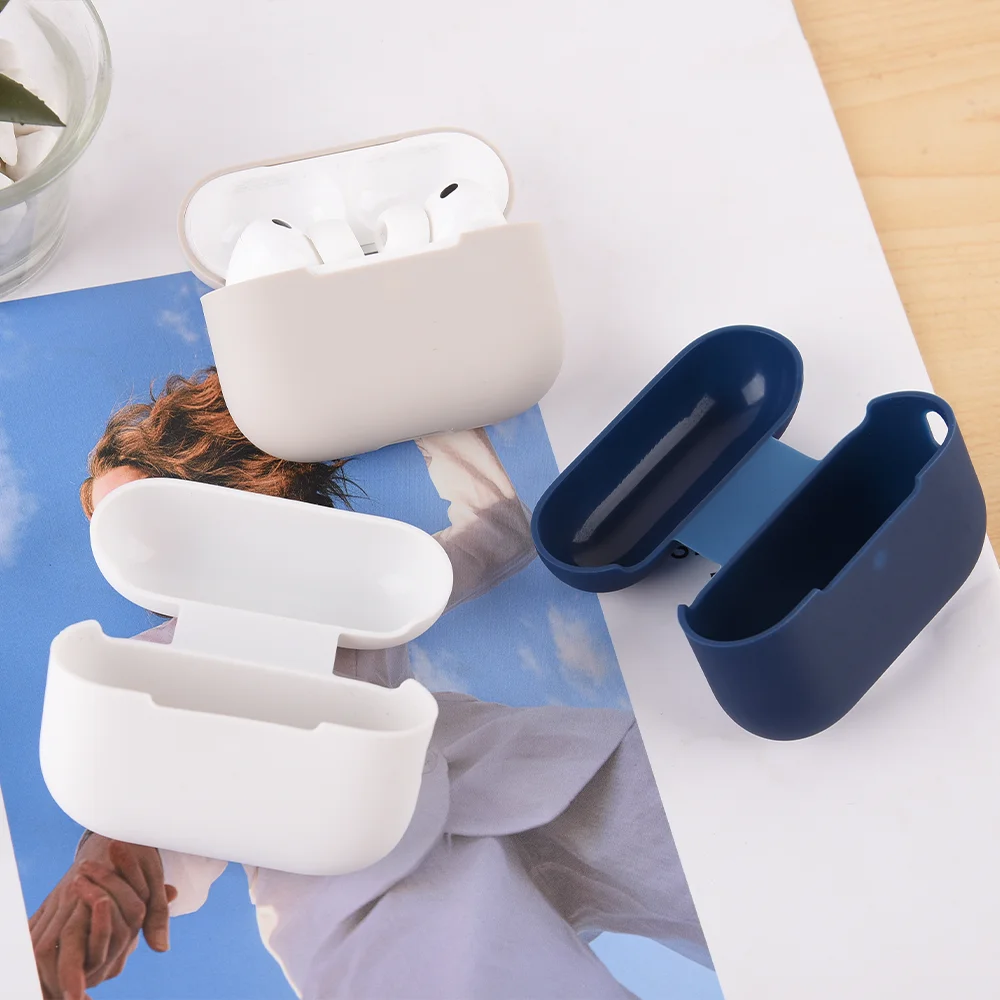 Weiche Silikon-Schutzhülle für AirPods Pro 3 Pro3, Matte Stoßfeste Ohrhörer-Abdeckung, Drahtlose Kopfhörer-Hülle Zubehör – Detail 8