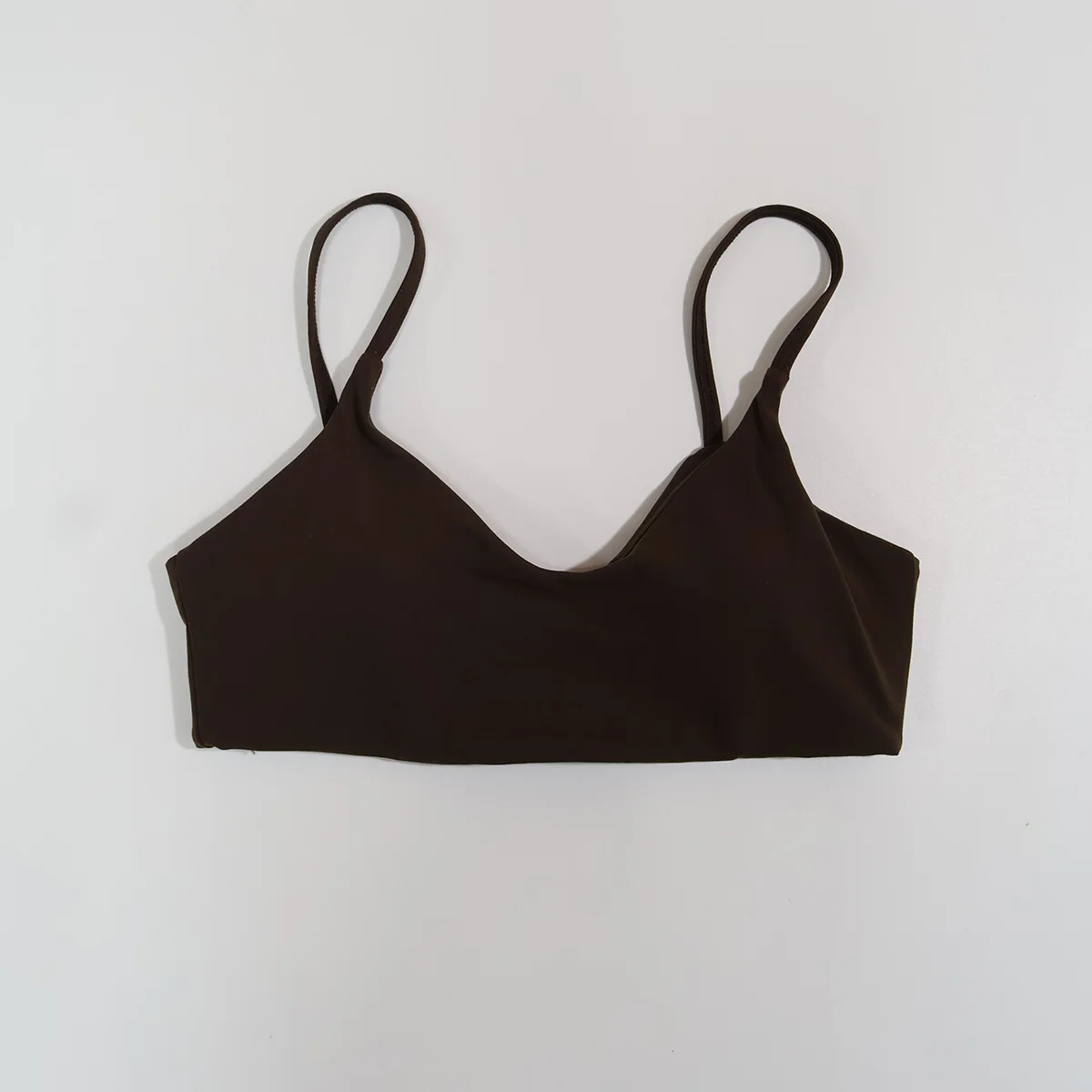 Sommer Damen V-förmiger Bandeau-Sport-BH Rückenfreies Crop-Top für Frauen Gym Workout Yoga Fitness Unterwäsche Sommer Neu – Detail 19