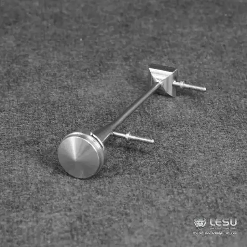 LESU 1/14 Long Metal Roof Horn for RC Tamiyaya Trailer Tractor Truck DIY Car Model Toy Spare Part TH16410