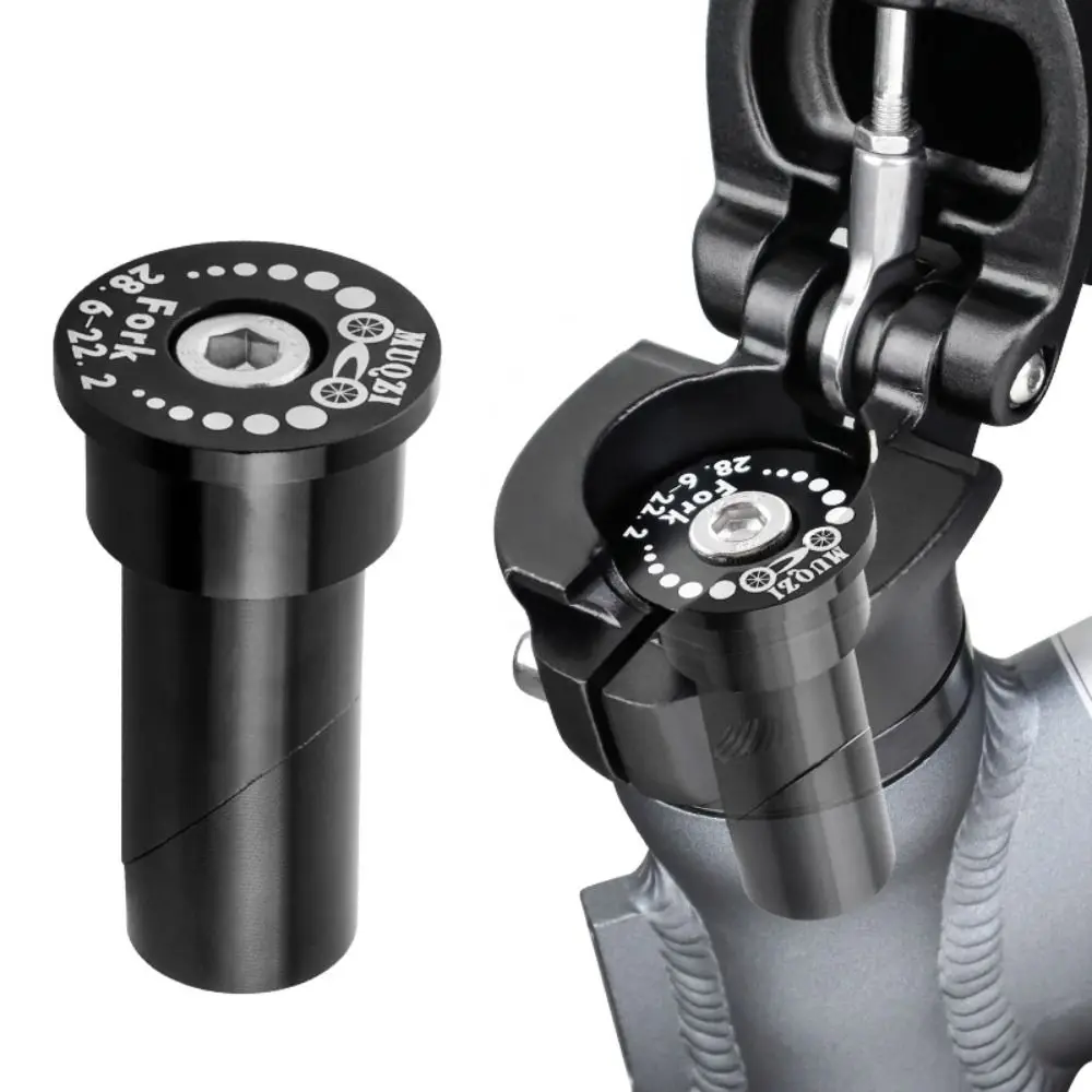 22.2 مللي متر و 25.4 مللي متر للطي شوكة الدراجة الناهض سبائك الألومنيوم المضادة للتآكل والصدأ شوكة توسيع محول التصنيع باستخدام الحاسب الآلي أنودة