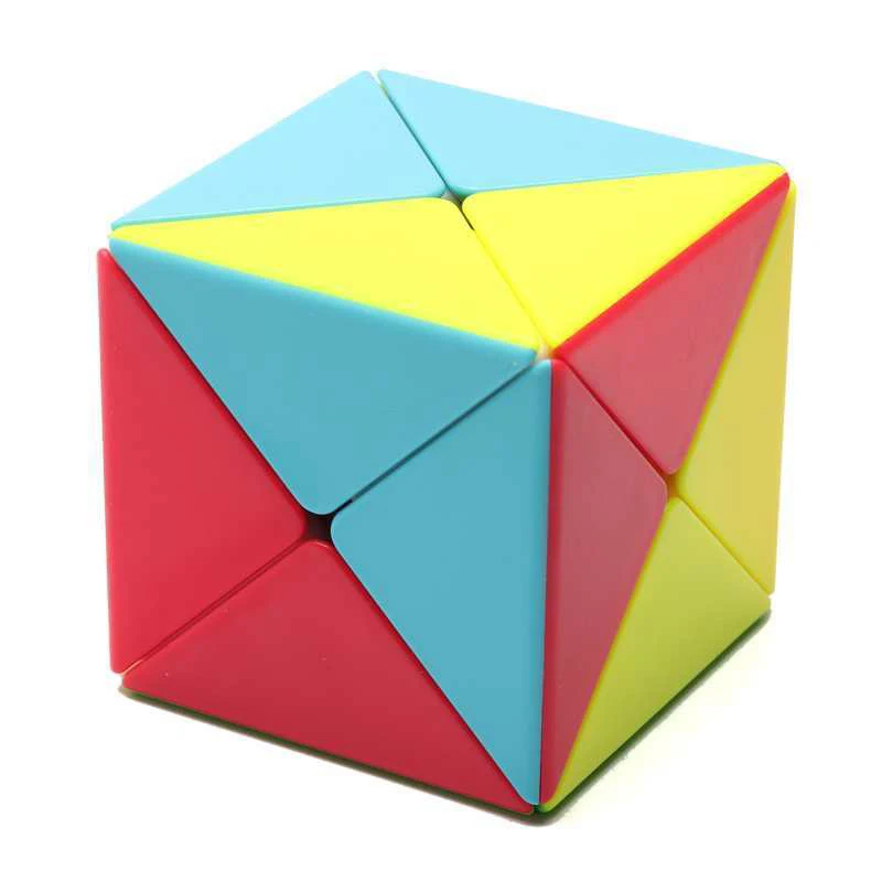 

QIYI X Shaped Speed Cube 2x2x2 Brain Teasers for Adults Kids IQ Test Fun Challenge Educational Toys кубик рубика zauberwürfel
