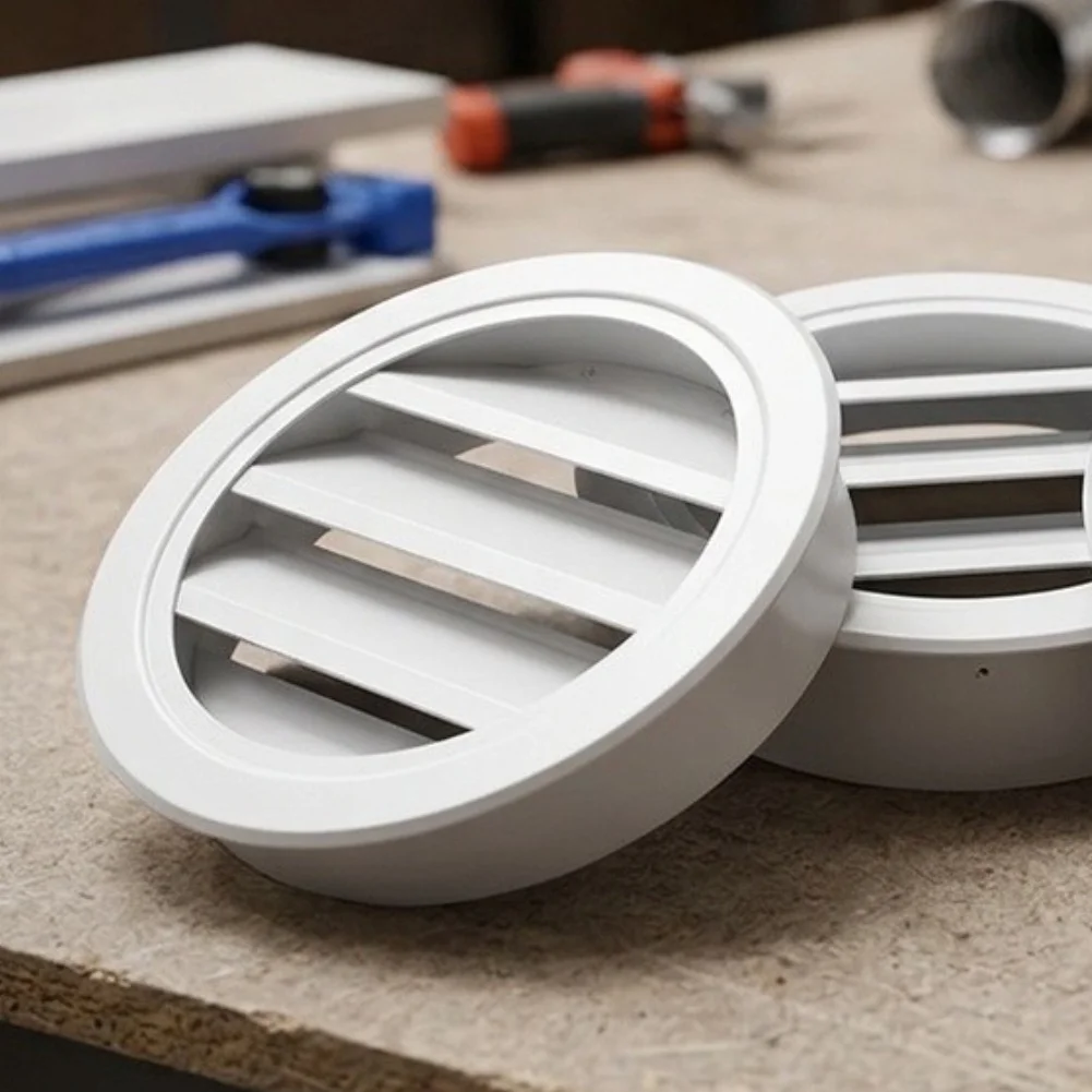 Aluminum Alloy Louver Vent Aluminum Vent White Aluminum Louver Vent Reinforced Welded Rods For Outdoor Ventilation