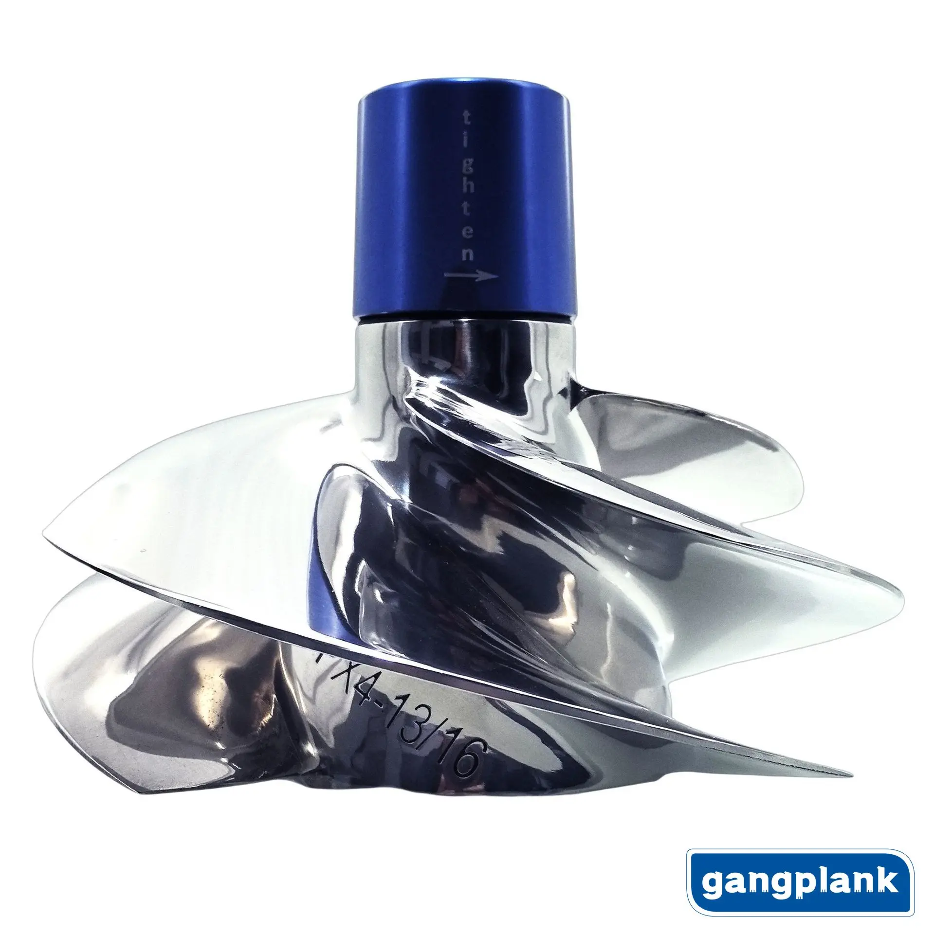 Suitable for Bombardier RXP-300 RXT300 Motorboat Stainless Steel Propeller 13/16 4 Blades 161MM