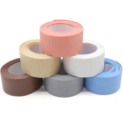 6Colors Bathroom Anti-mold Tape 3.2m 2 Sizes Available Kitchen Waterproof Sealing Tape Bathroom Toilet Wall Corner Line Tape