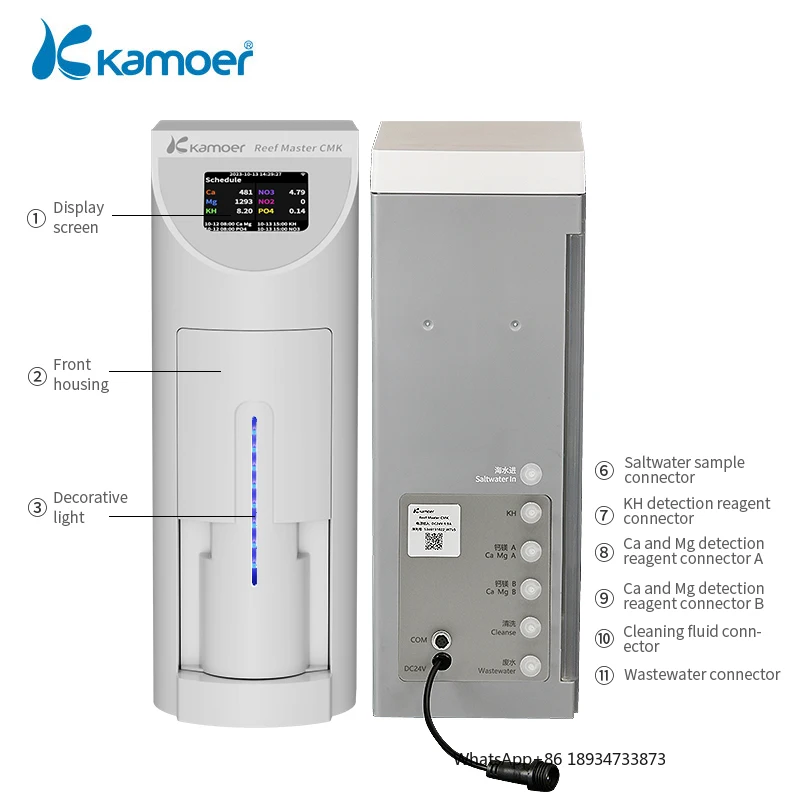 Kamoer Reef Master CMK Multi-parameter Water Quality Testing Instrument for Aquarium Tank