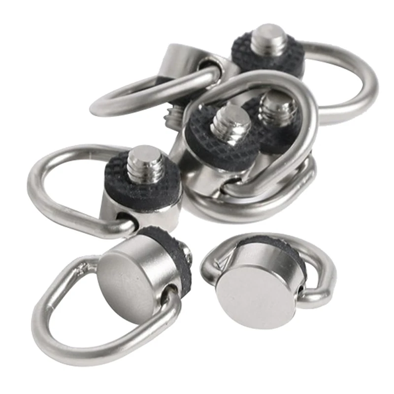 

1/4 ремешок винт D кольцо камера винт крепление 1/4 дюйма БЫСТРОРАЗЪЕМНАЯ пластина винт адаптер для камеры фотография Аксессуары